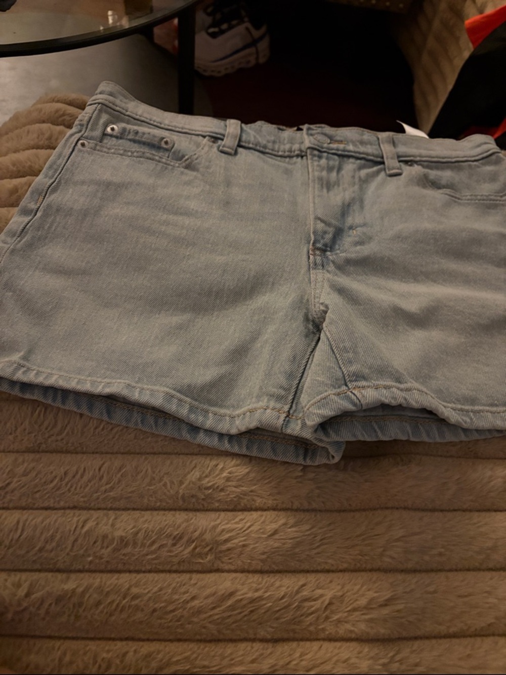 Banana Republic Light Blue Denim Shorts